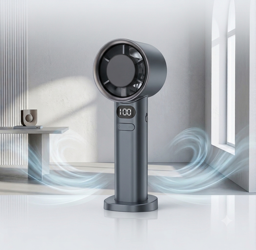 FresheuAir™ BreezeGo Mini – Ventilateur Portable USB Haute Puissance pour Voyage, Bureau & Été