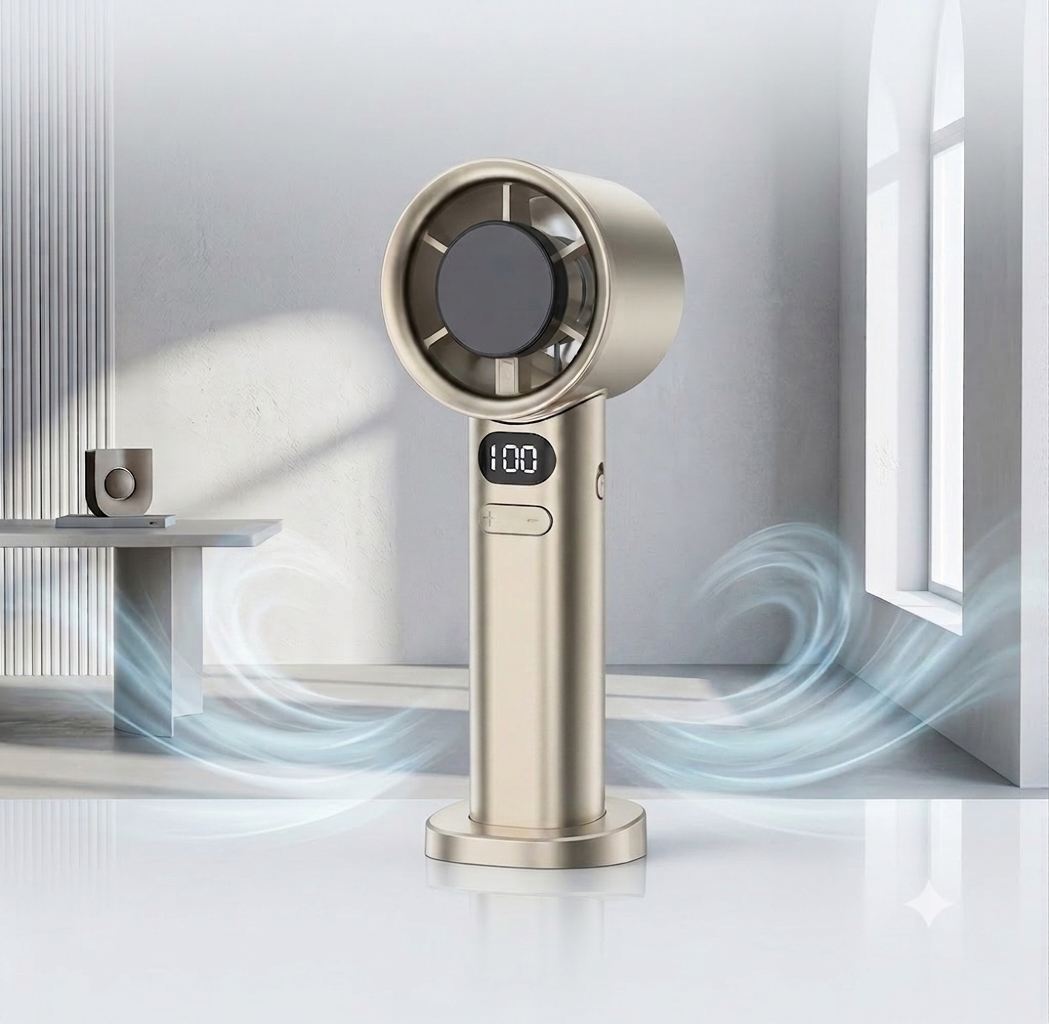 FresheuAir™ BreezeGo Mini – Ventilateur Portable USB Haute Puissance pour Voyage, Bureau & Été