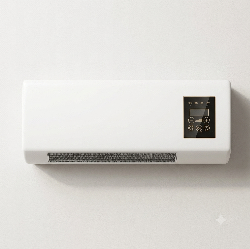 1 FresheuAir™ CoolAir Pro – Climatiseur Mural 2-en-1 Chauffage et Refroidissement