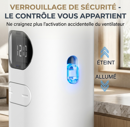 FresheuAir™ BreezeGo Mini – Ventilateur Portable USB Haute Puissance pour Voyage, Bureau & Été