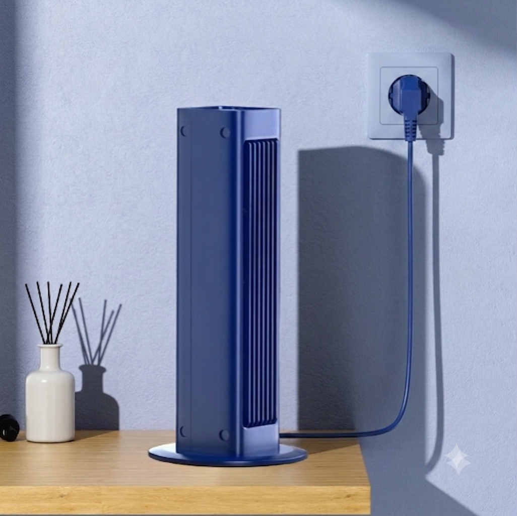 FresheuAir™ AirFlow Pro – Ventilateur Mural Sans Pales Silencieux avec Télécommande et Oscillation Automatique